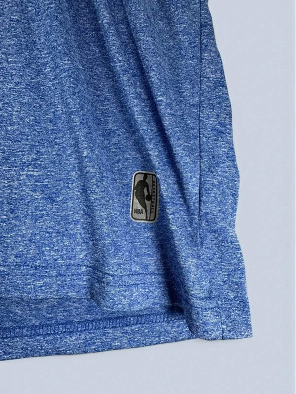 NBA Blue Heather Graphic T-Shirt 2XL Men’s Basketball Tee C0041